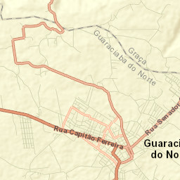 Guaraciaba do Norte Street Map