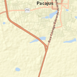 Pacajus Street Map