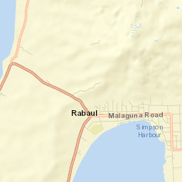 Rabaul Street Map