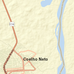 Coelho Neto Street Map