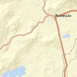 Redenção Street Map