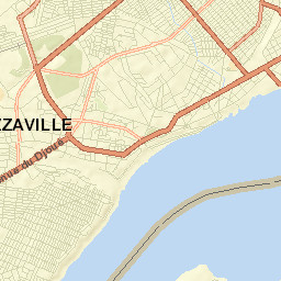 Brazzaville Street Map