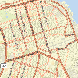 Kinshasa Street Map