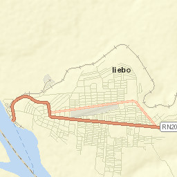Ilebo Street Map