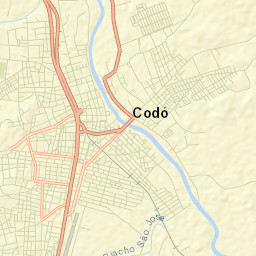 Codó Street Map