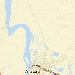 Aracati Street Map