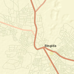 Singida Street Map