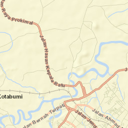 Kotabumi Street Map