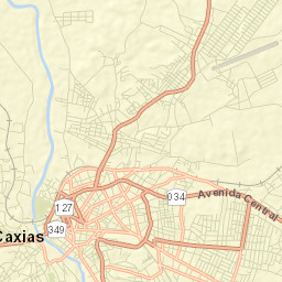 Caxias Street Map