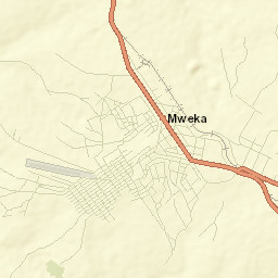 Mweka Street Map