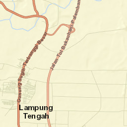 Terbanggi Besar Street Map