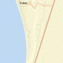 Salinera Colán Street Map