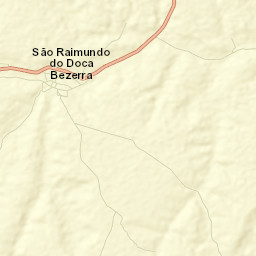 São Raimundo do Doca Bezerra Street Map