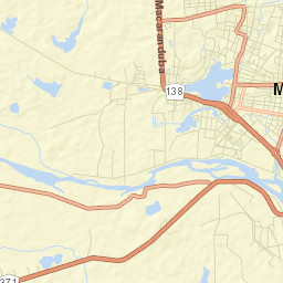 Morada Nova Street Map