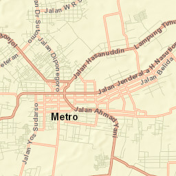 Kota Metro Street Map