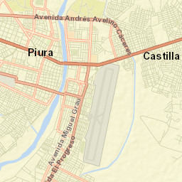 Piura Street Map