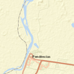 Pendências Street Map