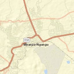 Mbanza-Ngungu Street Map