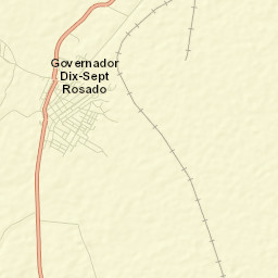 Governador Dix Sept Rosado Street Map