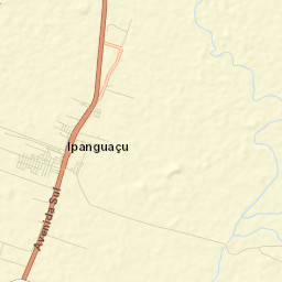Ipanguaçu Street Map