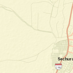 Sechura Street Map