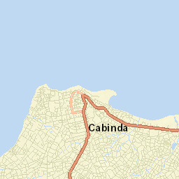 Cabinda Street Map