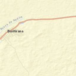 Buritirana Street Map