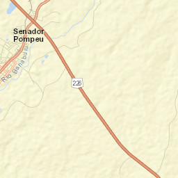 Senador Pompeu Street Map