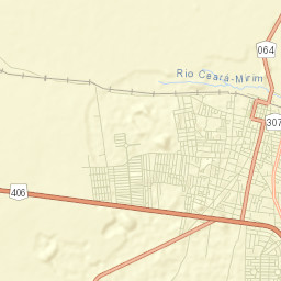 Ceará Mirim Street Map