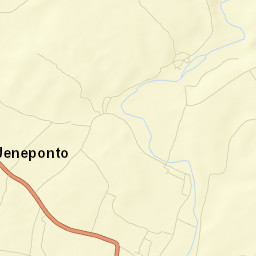 Kabupaten Jeneponto Street Map