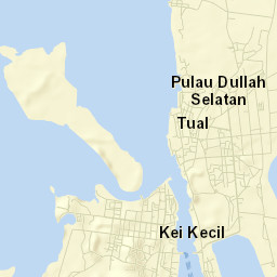 Tual Street Map