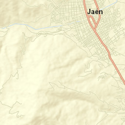 Jaén Street Map
