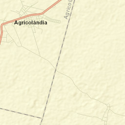 Lagoinha do Piauí Street Map