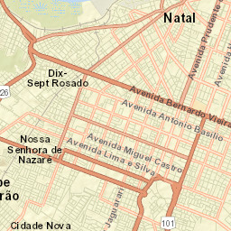 Natal Street Map