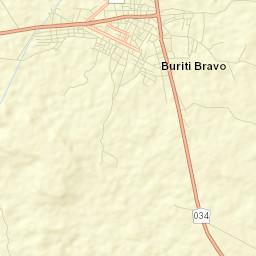 Buriti Bravo Street Map