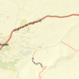 Mount Hagen Street Map
