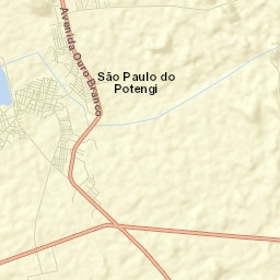 São Paulo do Potengi Street Map