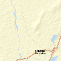 Santana do Matos Street Map