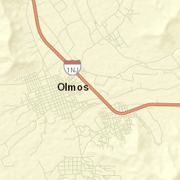 Olmos Street Map