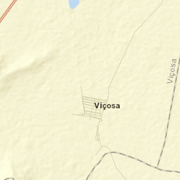 Viçosa Street Map