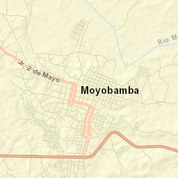 Moyobamba Street Map