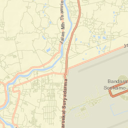Teluknaga Street Map