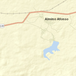 Almino Afonso Street Map