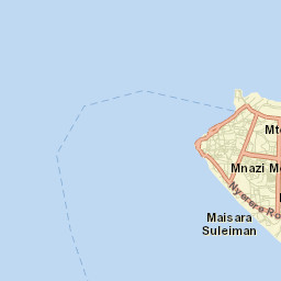 Zanzibar Street Map