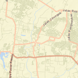 Pasarkemis Street Map