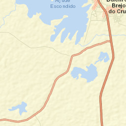 Belém do Brejo do Cruz Street Map