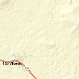 São Vicente Street Map