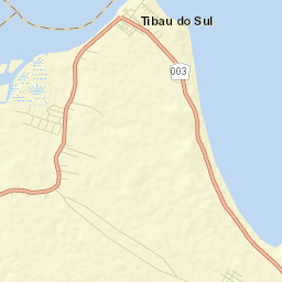Tibau do Sul Street Map