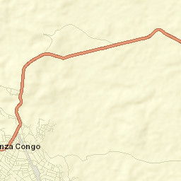 Mbanza Congo Street Map