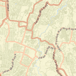 Ciputat Street Map